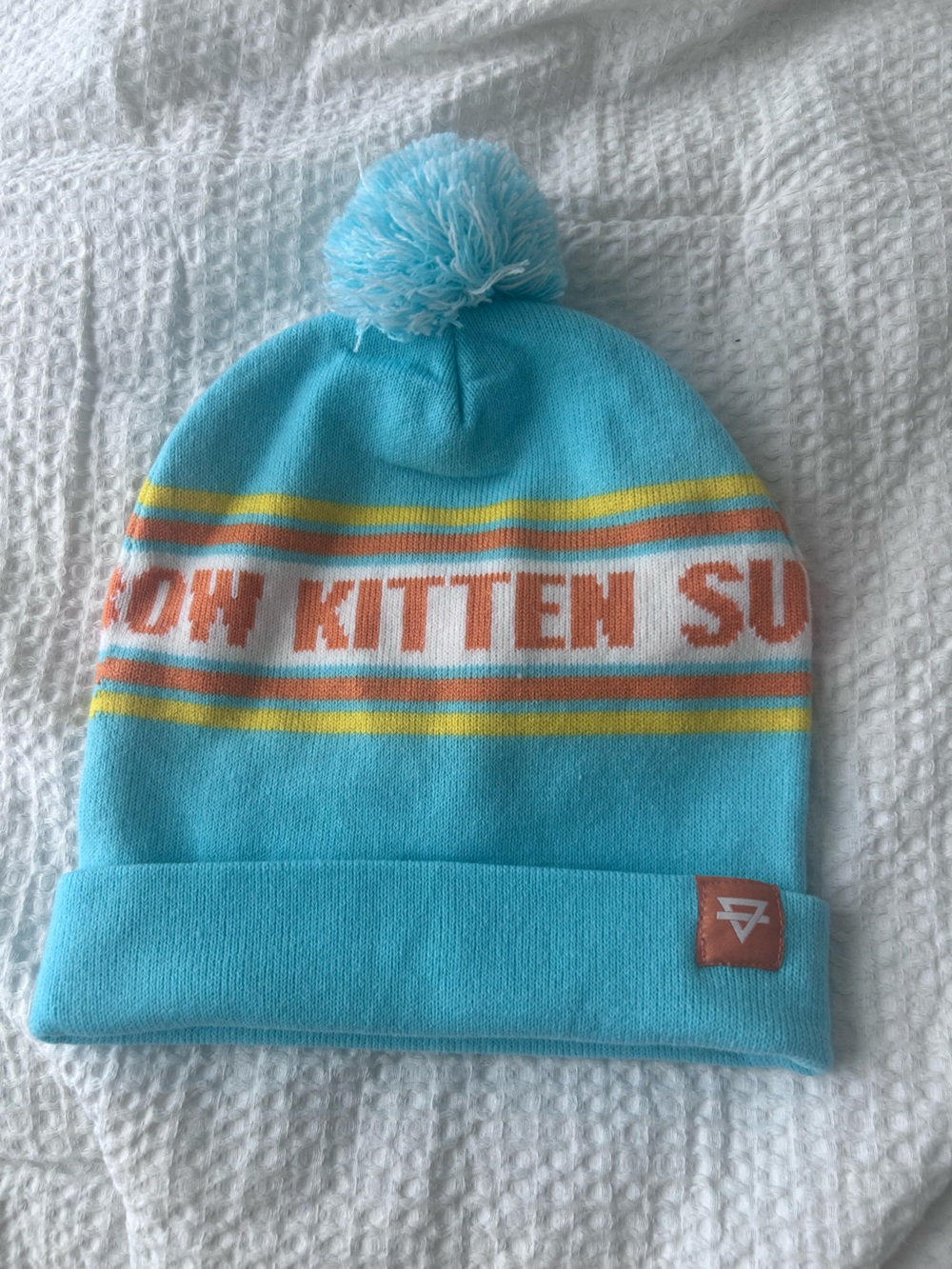Rainbow Kitten Surprise beanie